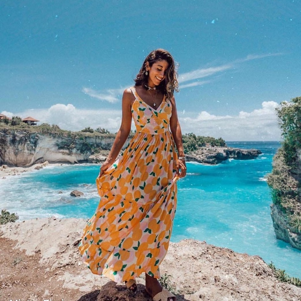 Mister Zimi mandarin maxi dress